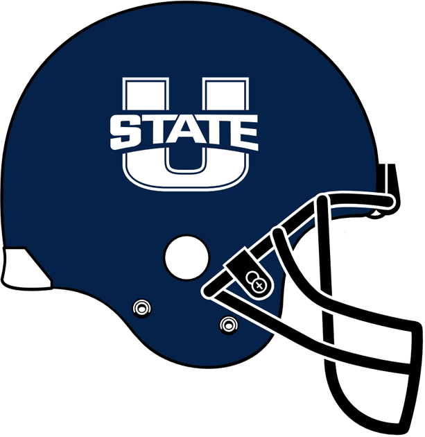 Utah State Aggies 2012-Pres Helmet Logo diy iron on heat transfer